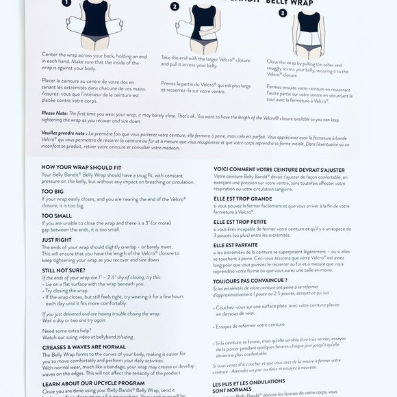 NWT Belly Bandit Bamboo Belly Wrap Post-Pregnancy Support Small - Picture 6 of 8